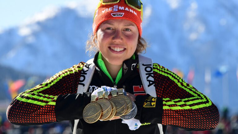 biathletin laura dahlmeier biathlon