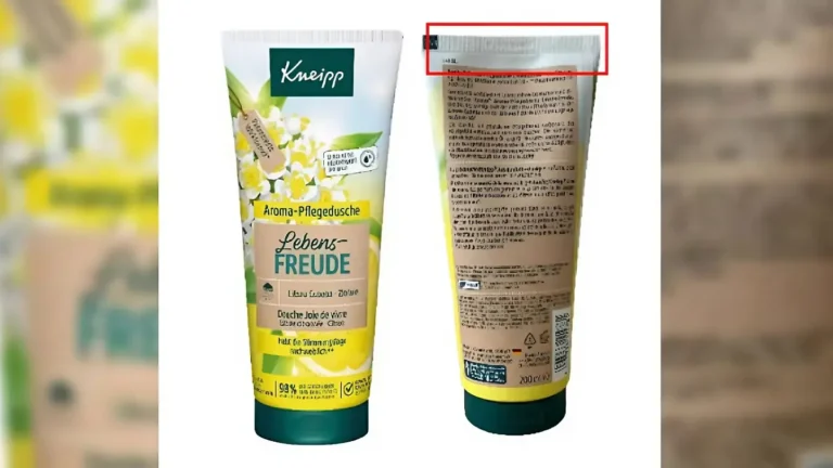 duschgel rückruf dm